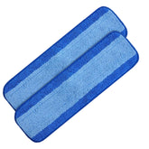2 PCS Fiber Mop Cleaning Pad Wet And Dry Flat Mop Cloth Suitable For Bona Series